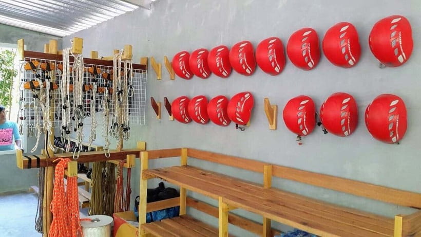 Krabi: Ziplining with Abseiling and Rock Climbing Options - Zone B adds the height and the 60-meter abseil