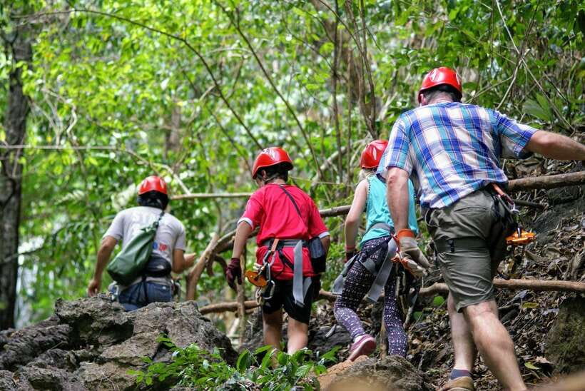 Krabi: Ziplining with Abseiling and Rock Climbing Options - Zone A gives you a proper two-hour introduction