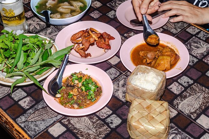 Lanna Kingdom Chiang Mai Food Tour with 15+ Tastings - Six food stops by private red truck