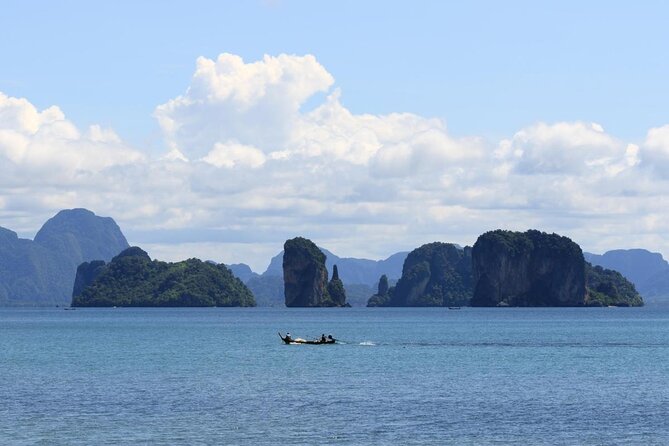 Luxury Small Group Phang Nga Bay and Beyond - Hong Island by canoe, with someone else doing the paddling