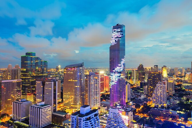 Mahanakhon Building Skywalk - Free Upgrade to Rooftop - What the Mahanakhon SkyWalk actually offers