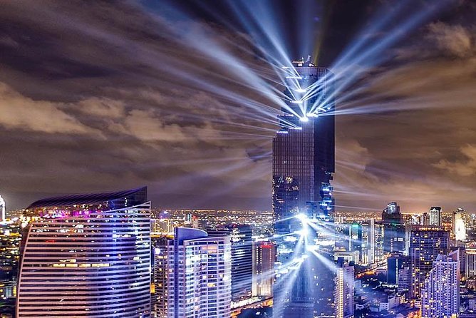 Mahanakhon Building Skywalk - Free Upgrade to Rooftop - The 78th-floor rooftop and glass-floor moment