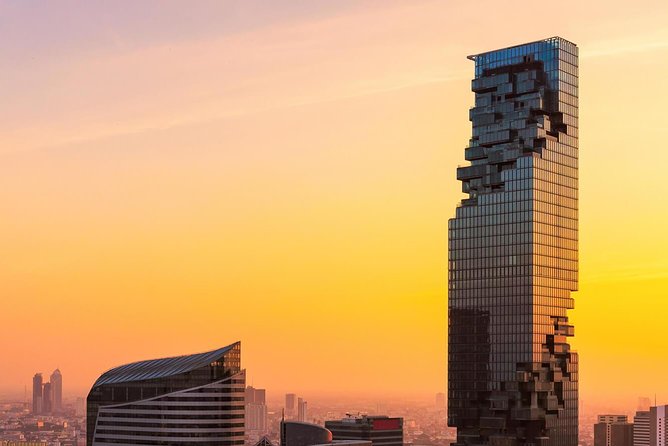 Mahanakhon Building Skywalk - Free Upgrade to Rooftop - The best time and weather strategy