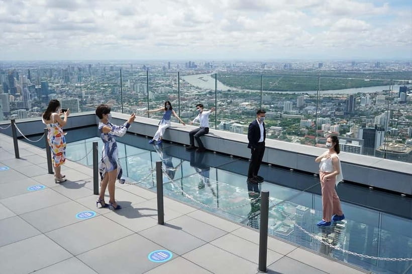 Mahanakhon SkyWalk Entry Ticket - Reaching floor 74 in 50 seconds