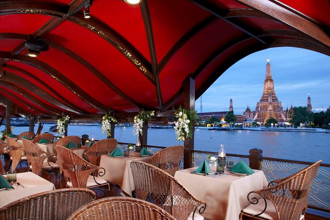 Manohra 5-Star Luxury Dinner Cruise with Pre-Canapés in Bangkok - Choosing between sunset and nighttime departures