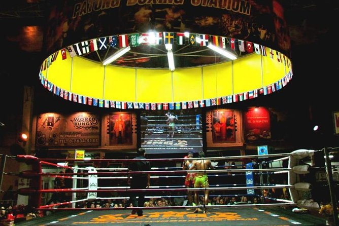 Muay Thai Boxing Match Action – Patong Stadium - What your evening at Patong Boxing Stadium looks like