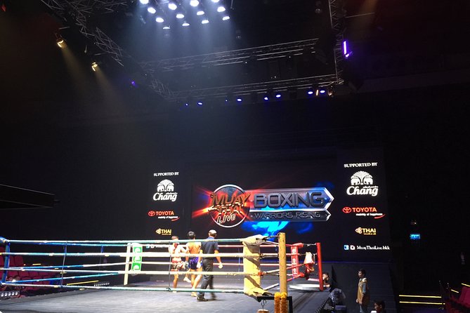 Muay Thai Boxing Match Action – Patong Stadium - The crowd energy is part of the ticket