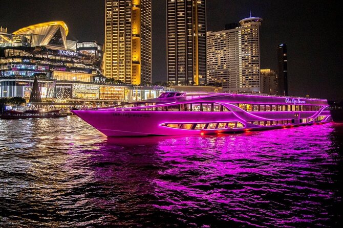 Opulence Buffet Dinner Cruise & Cultural Show - River City and the departure-side setting