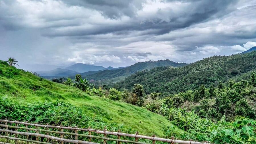 Pai: Sunset Tour with Yun Lai, Pai Canyon, Two Huts - Pai Canyon: striking terrain with a need for care