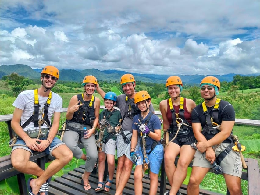 Pai: Ultimate Ziplining Adventure through the Jungle - Getting comfortable on the first platforms