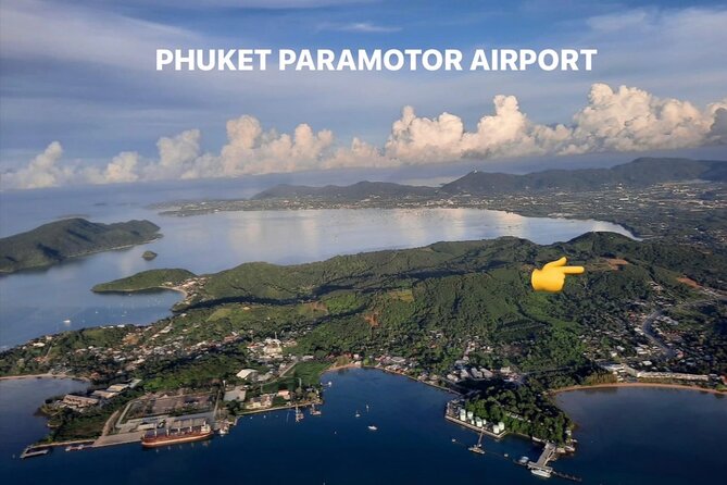 Paramotor Phuket - Taking off near Phuket Town