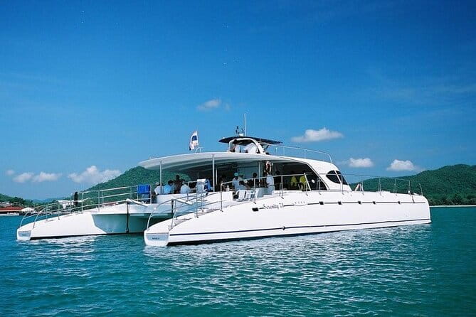 Pattaya: 3 Islands one day trip on Catamaran with Lunch - A full day at sea from Pattaya