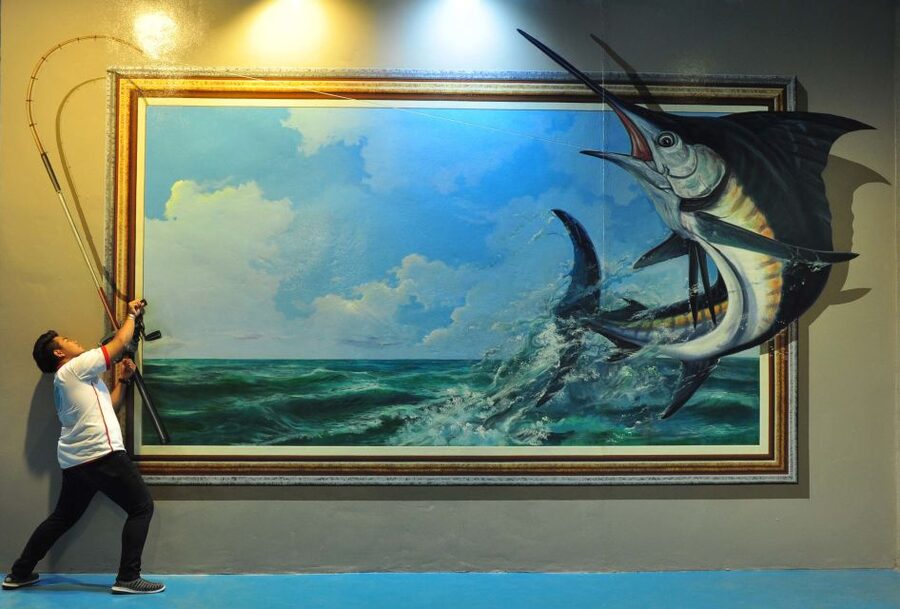 Pattaya: Art in Paradise 3D Museum Discounted Ticket - Inside the jungle gallery and animal scenes