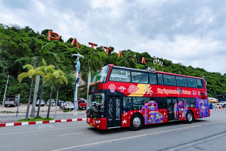 Pattaya: City Sightseeing Hop-On Hop-Off Bus Tour - How the Pattaya route fits together