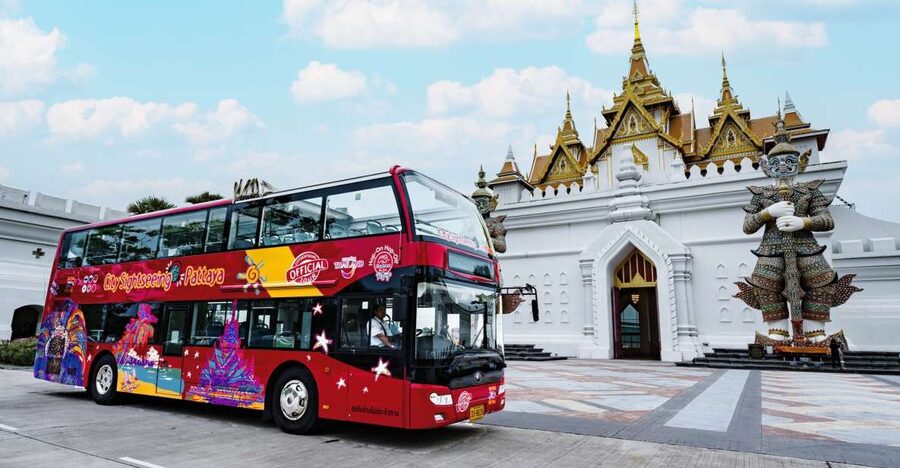 Pattaya: City Sightseeing Hop-On Hop-Off Bus Tour - Stops 3 and 4: Central Pattaya, Royal Garden, and Walking Street