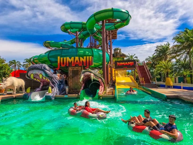 Pattaya: Columbia Pictures Aquaverse Entry Ticket - Starting with the movie-themed zones
