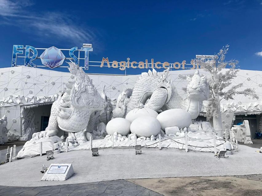 Pattaya: Frost Magical Ice of Siam Entry Ticket - Inside the ice dome, Thai culture becomes fragile art