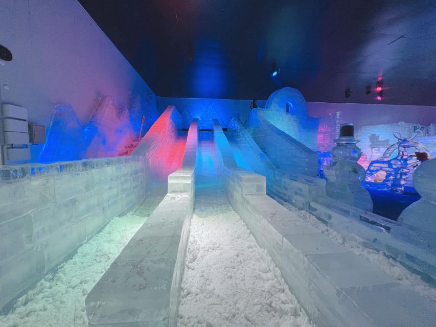 Pattaya: Frost Magical Ice of Siam Entry Ticket - The snow dome and ice slide keep children interested