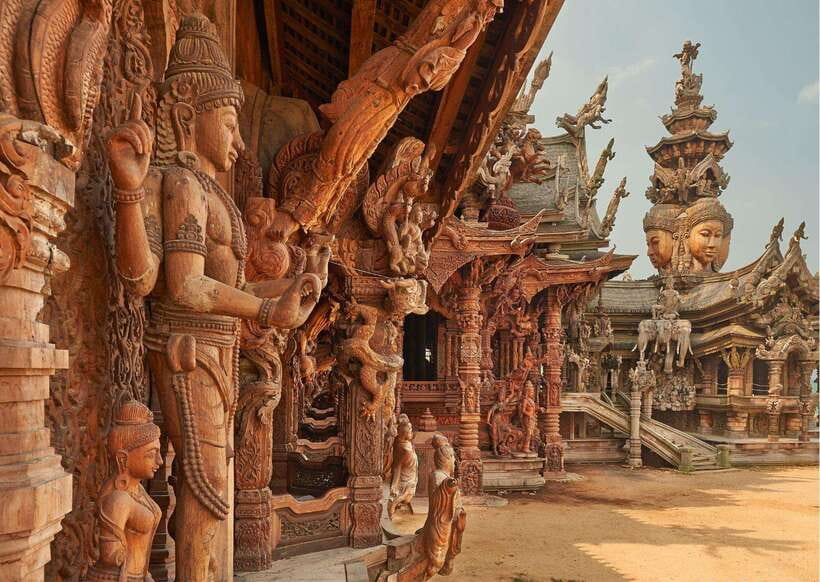 Pattaya: Sanctuary of Truth Admission with Guided Tour - The 45-minute guided walk inside