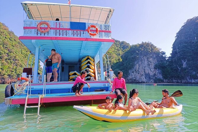 Phang Nga Bay Sea Cave Canoeing & James Bond Island by Big Boat - Nakae Island for swimming and paddle boarding