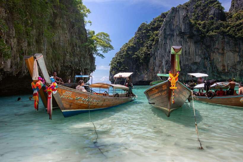 Phi Phi: 7 Island Day Tour by Longtail Boat - Meeting at the Marlin Statue in Tonsai Bay