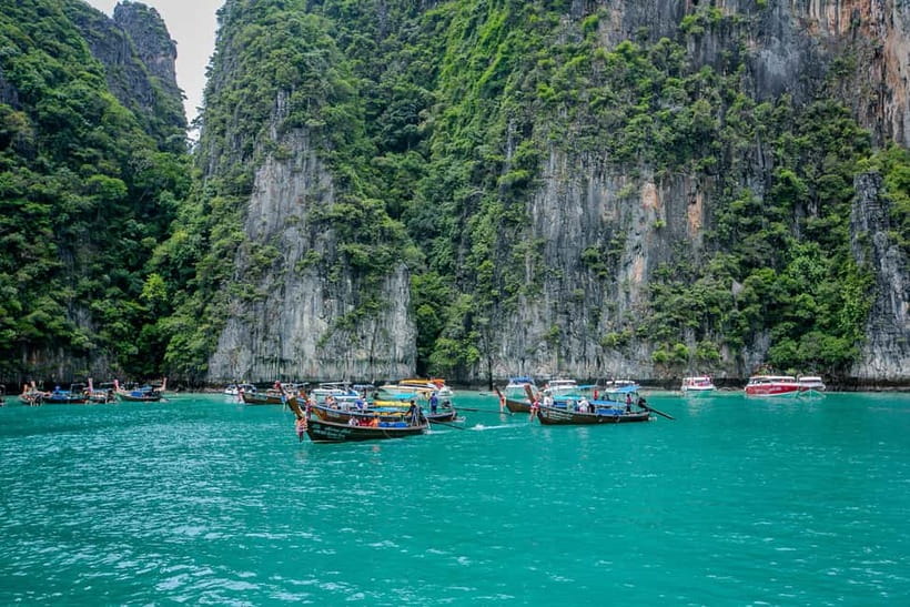 Phi Phi: Half Day Long Tail Boat to Maya Bay - August and September change the Maya Bay plan