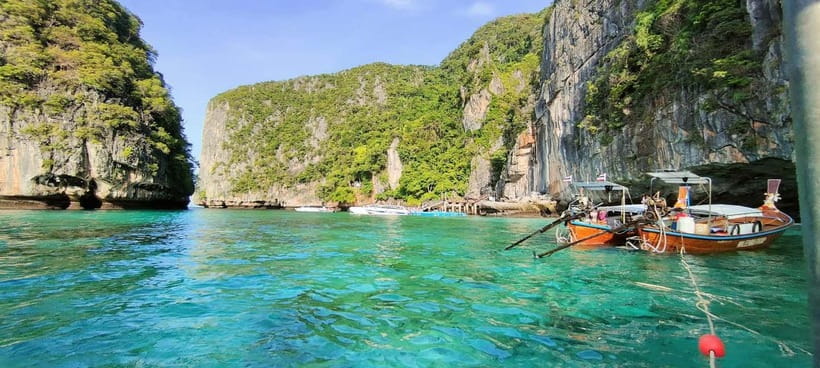 Phi Phi: Half Day Long Tail Boat to Maya Bay - Meeting at McDonald’s by the pier