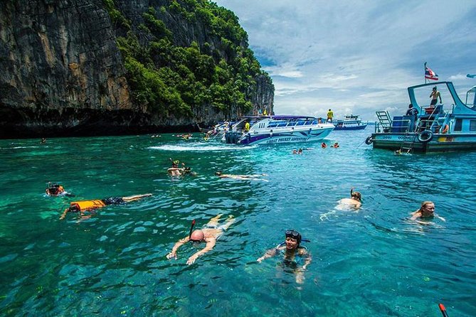 Phi Phi Island Half Day Tour From Phi Phi by Longtail Boat - Koh Phi Phi Leh and the limestone cliffs