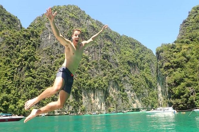Phi Phi Island Viking Cave Monkey Beach Khai Island Tour from Phuket - The Morning Pickup and Speedboat Departure
