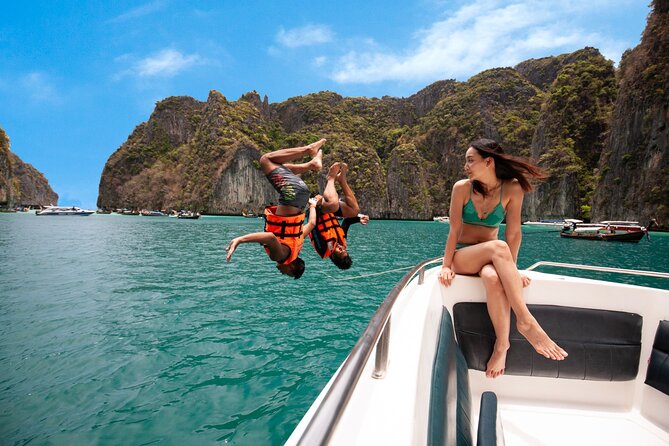 Phi Phi Islands and Khai Islands Snorkeling Tour By Speedboat From Phuket - Phi Phi Lee: cliffs, coves, and the first water stop