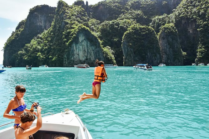 Phi Phi Islands Speedboat Day Trip from Phuket with Lunch - Bamboo Island or Khai Island to finish