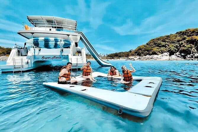 Phi Phi Maya and Maithon by Indigo Luxury Catamaran in Phuket - Maya Bay and the limits of a famous beach