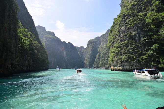 Phi Phi, Maya Bay, & Khai Islands Premium Trip from Phuket - Pi Leh Bay and the optional long-tail boat