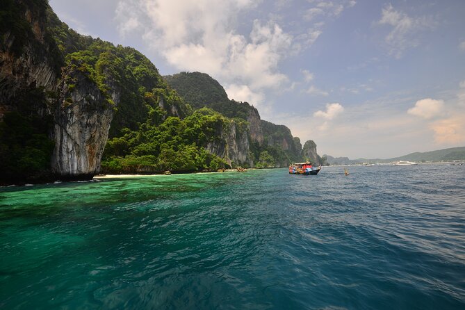 Phi Phi, Maya Bay, & Khai Islands Premium Trip from Phuket - Monkey Beach, with a firm warning