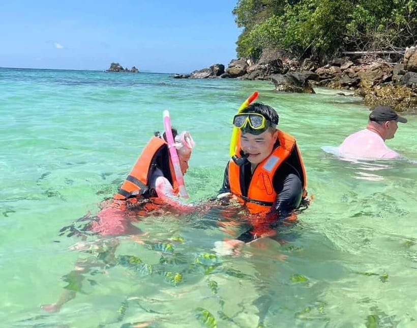 Phuket: 3 Khai Islands Tour- Snorkel & Relax (Half/Full Day) - Pickup, pier breakfast, and the speedboat ride