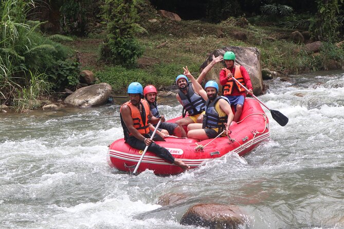 Phuket Adventure with White Water Rafting, Monkey cave and Zip Line+Optional ATV - What the $48 price really covers