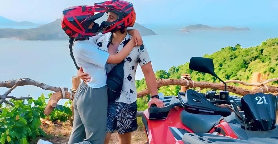 Phuket: ATV Ride with Secret Sea Viewpoints and Swing - Riding the jungle hills and valleys
