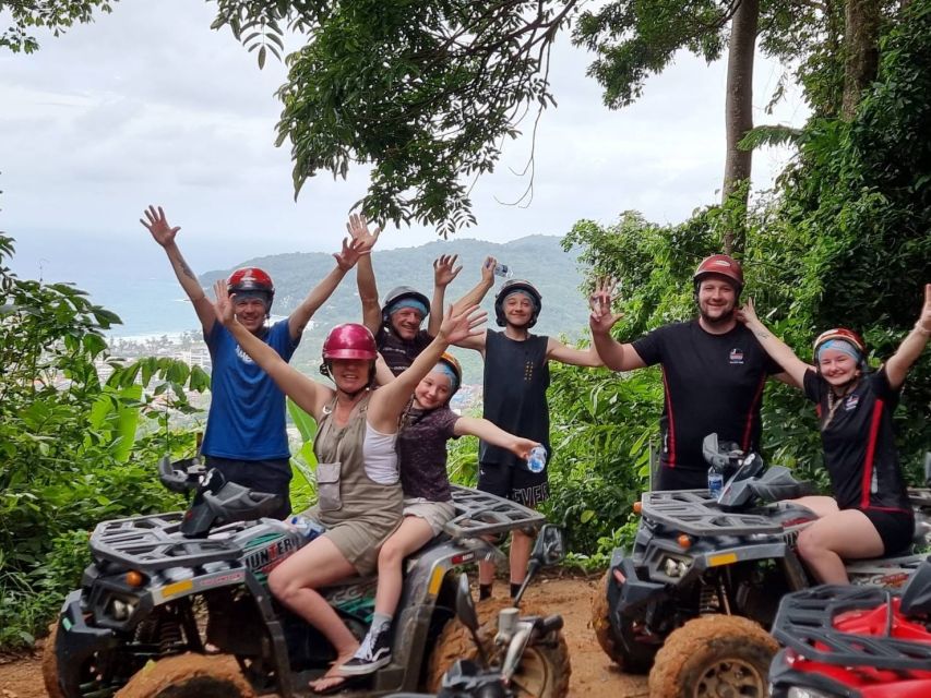 Phuket: ATV Tour with Sea Views and Big Buddha Temple - Riding through Phuket’s wooded hills