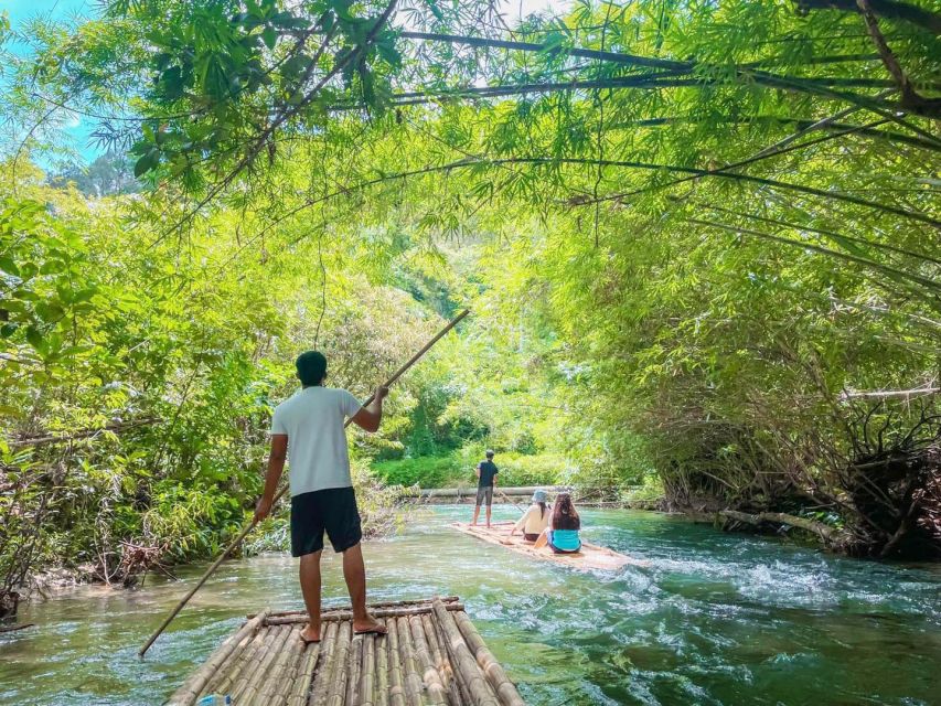 Phuket: Bamboo Rafting, Monkey Cave, and ATV Option - Bamboo rafting through calm mangroves