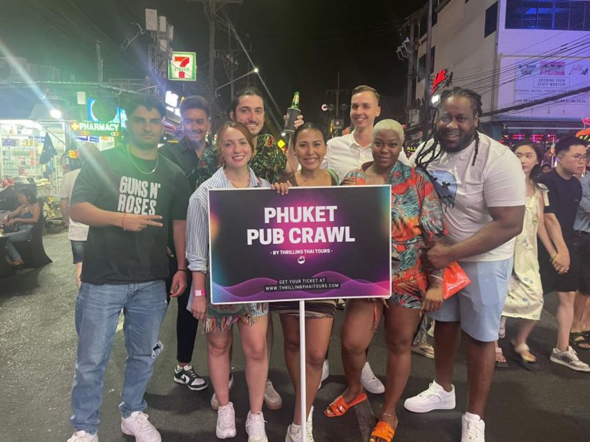 Phuket: Bar Crawl Tour - Two Patong bars, each with a different pace