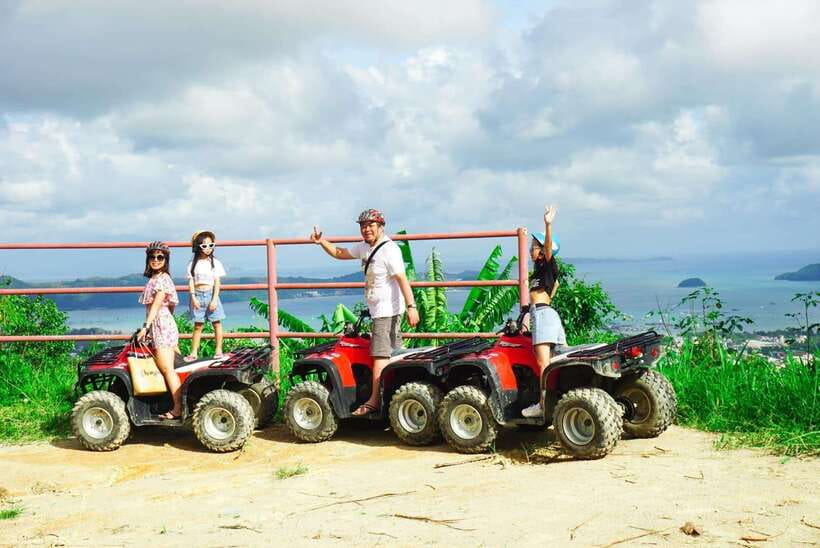 Phuket: Big Buddha Viewpoint ATV Tour and Zipline Adventure - What this Phuket adventure really includes