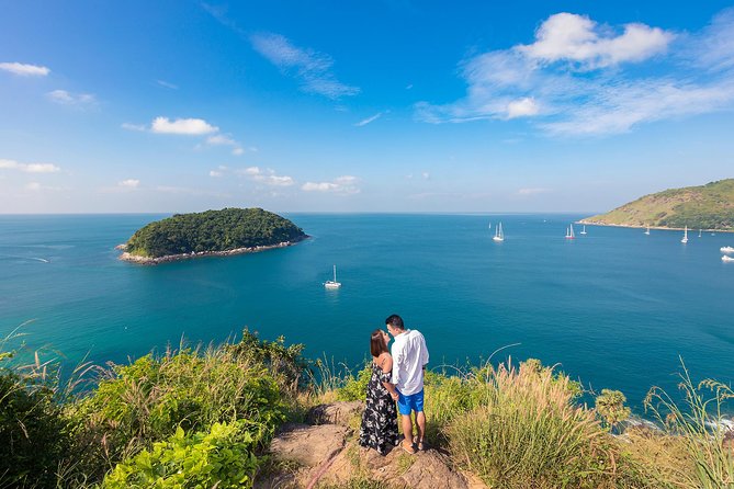 Phuket City Tour with Wat Chalong, Big Buddha & Famous Viewpoints - Beach roads and the first hilltop views