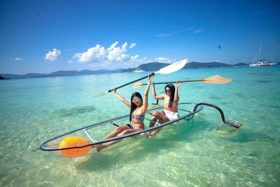Phuket: Coral Island & Sunset Dinner by Sailing Catamaran - The ride back to Chalong Pier