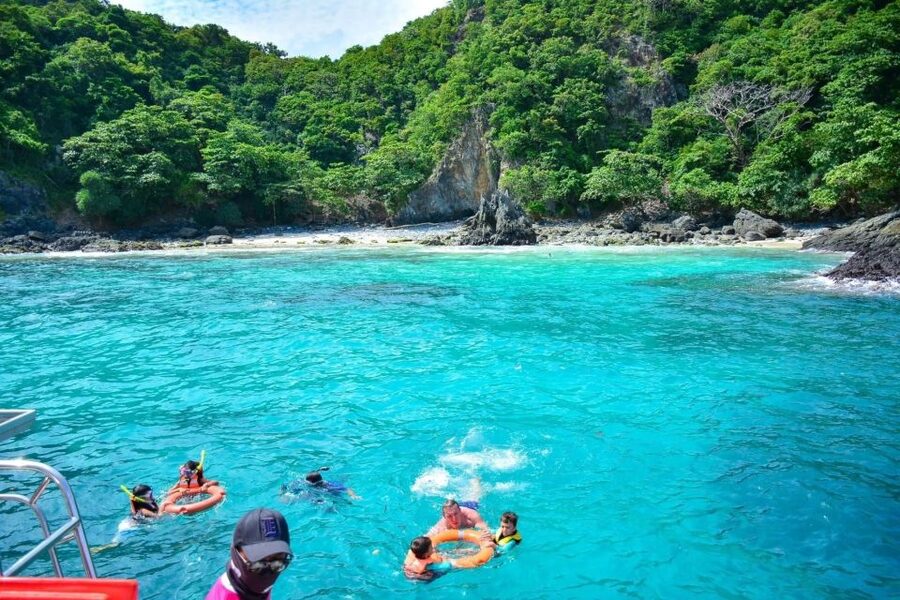 Phuket: Coral & Racha Islands Day Trip By Speedboat - The morning ride from Phuket to Chalong Pier