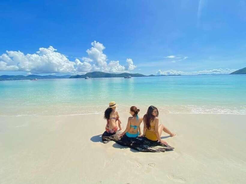 Phuket: Coral Yacht Boat Tour to Coral Island with Sunset - Yanui Bay and the snorkeling