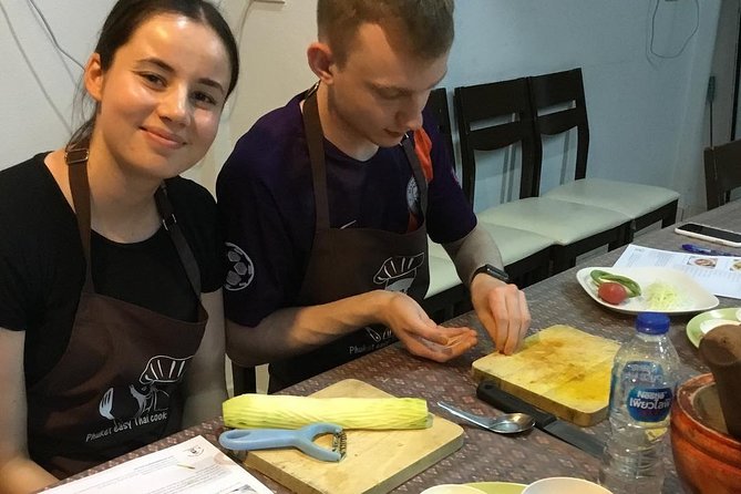 Phuket Easy Thai Cooking Class and Market Tour - Morning lunch class or afternoon dinner class
