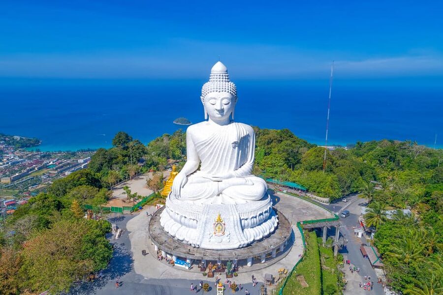 Phuket: Eco-Rider ATV Journey and Big Buddha View - Riding through rubber trees and village roads