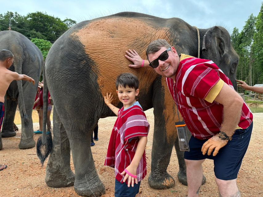 Phuket: Elephant Experience with Lunch or Dinner and Pickup - A small Karen tie-dye lesson