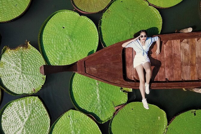 Phuket Giant Water Lilies & Temple Tour - Private & All-Inclusive - Drone photos, phone pictures, and the extra video cost