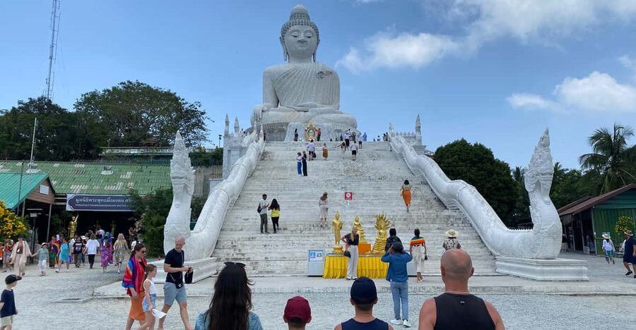 Phuket: Guided Tour of Phuket City with Hotel Transfers - From Phuket beaches to Karon Viewpoint
